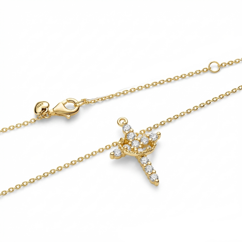 Collar de Cruz con Corona